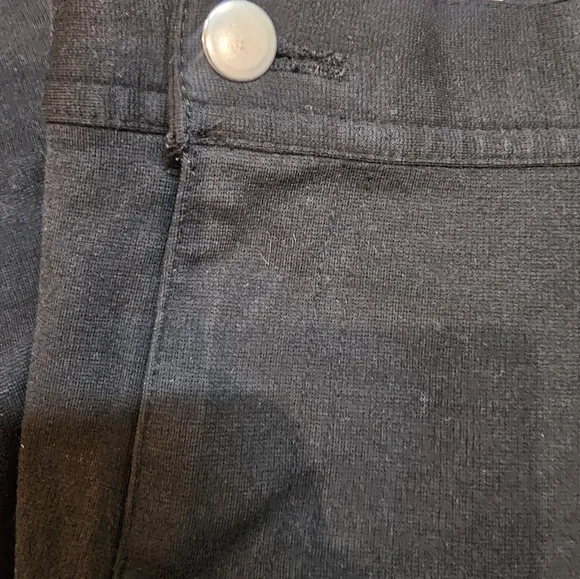 XL Black Jeggings Pants Women’s Stretch Ankle Skinny 28” Inseam - Picture 2 of 8